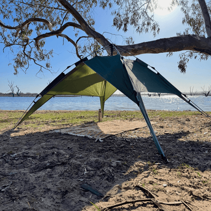Alpine Outdoors™ 2-in-1 Pop Up Tent