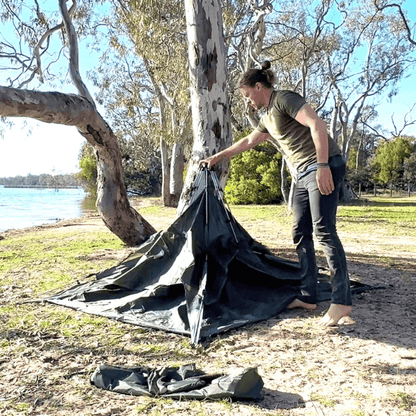 Alpine Outdoors™ 2-in-1 Pop Up Tent
